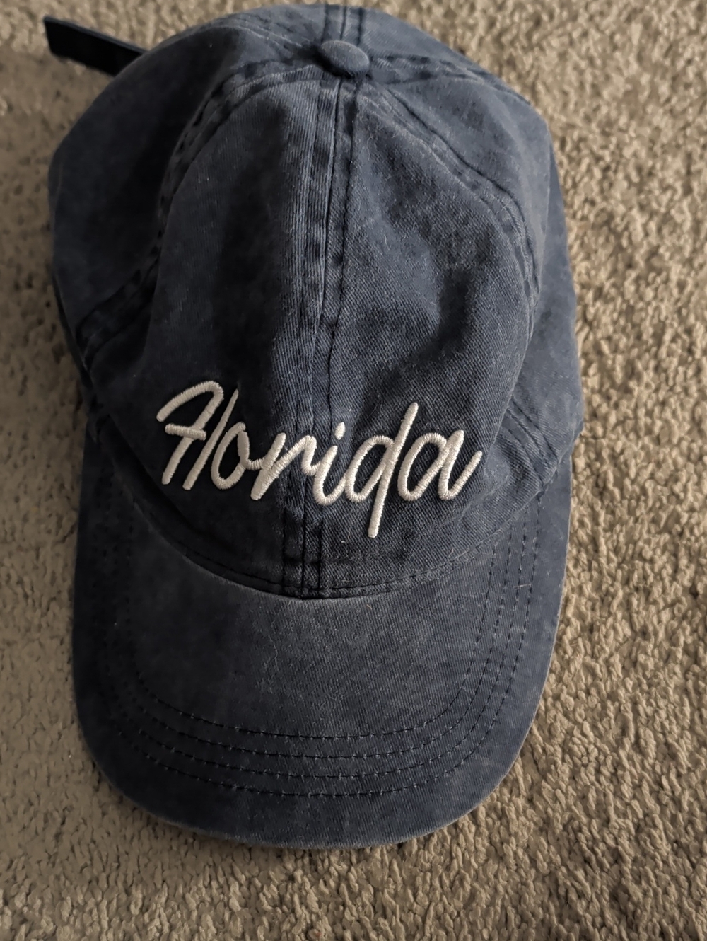 David and Young Black and White Cotton Cap with Embroidered Logo